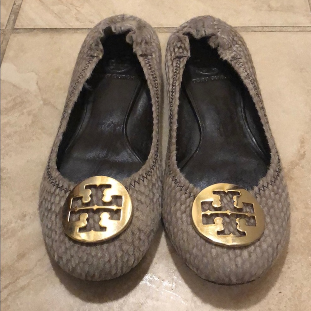 TORY BURCH worn flats size 7M